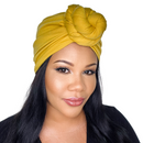MUSTARD Jersey Pre-Tied Headwrap