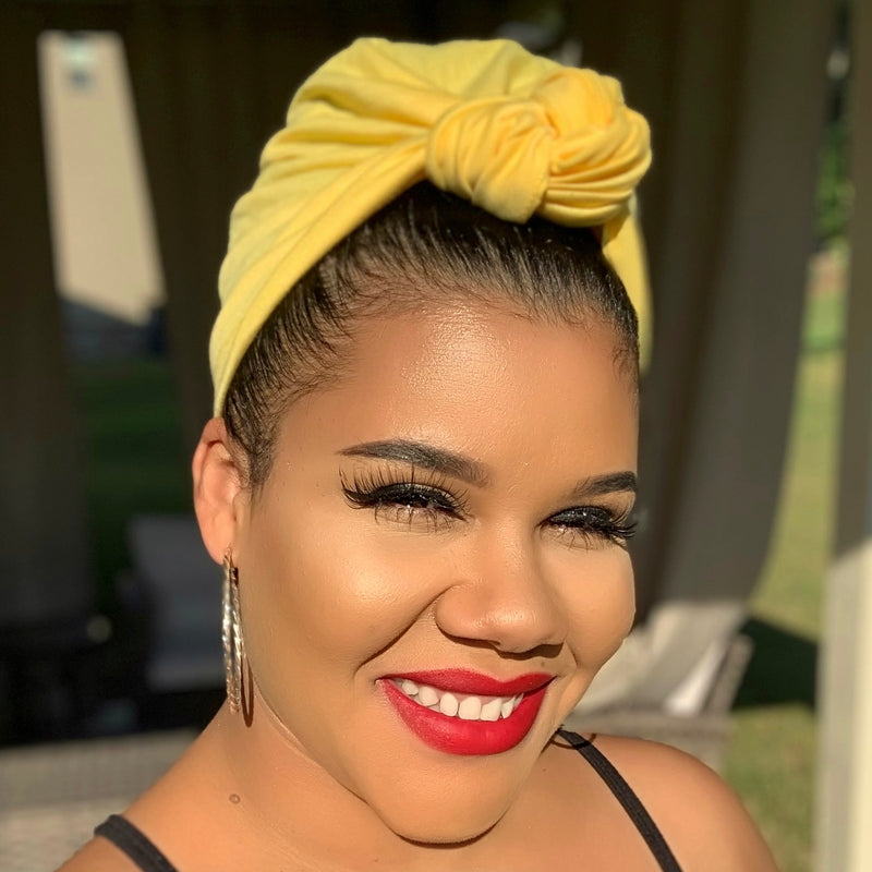 SUNNY Knot Pre-tied Headwrap
