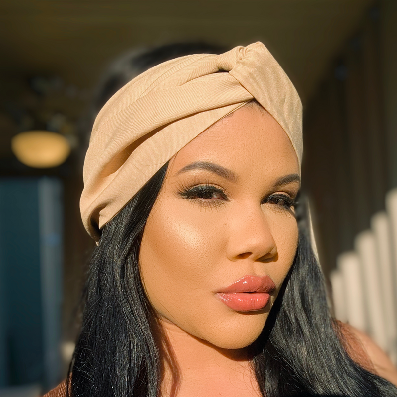 BUTTERSCOTCH Nude Elastic Back Headband