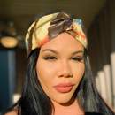 AMAZONITE Hand-Dyed Elastic Back Headband