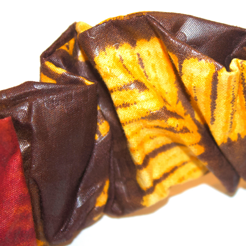 COWRIE KISSES Hand-Dyed Elastic Back Headband