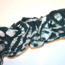 TRIBAL GREEN Hand-Dyed Elastic Back Headband
