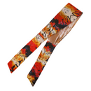 TIGER 4" Wide Hand-Dyed Satin-Lined Headband