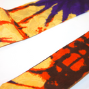 SUNBURST 4" Wide Hand-Dyed Satin-Lined Headband
