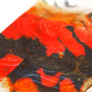 TIGER 4" Wide Hand-Dyed Satin-Lined Headband