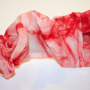 RED WATERS Silk Hand-Dyed Elastic Back Headband