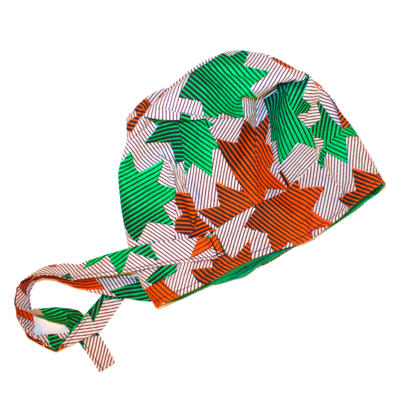 STARS Satin-Lined Scrub Bonnet